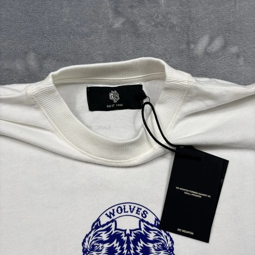 Darc Sport Grim Flash Premium Gym Tshirt Cream Men's Size Medium NWT